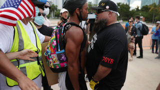 Black Lives Matter Organizer in Florida Facing Felony Charges for Snatching Flags at Pro-Trump Event